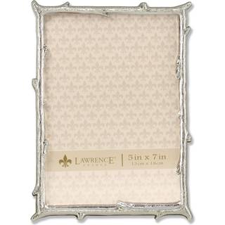 Lawrence rammer 712657 5x7 s?lvmetal naturlig gren design billedramme
