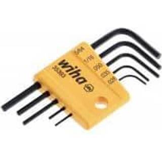 Wiha 35393 5 stykker mini l-nøgle kort hex sae sæt