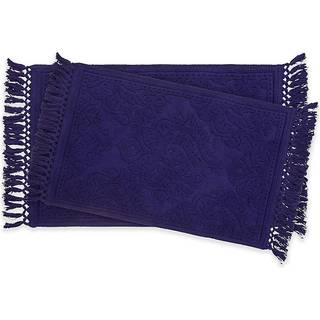 Jean Pierre - Ricardo Bath Mats S?t med 2 v?vede frynse badev?relse t?pper 100% bomuldspremium badev?relse indretning - m?ler 17 """" x 31 """" og 21