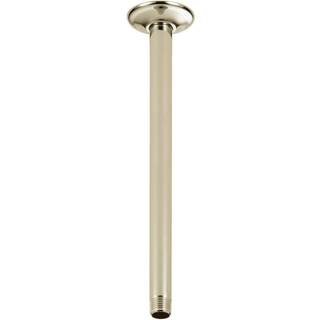 Delta Faucet 14-tommer loft Mount Shower Arm and Flange Polished Nickel Straight Shower Arm Polised Nickel U4998-PN