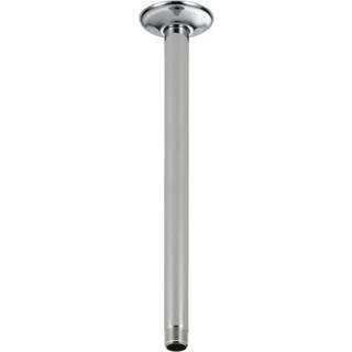 Delta Faucet 14-tommer loft Mount Shower Arm and Flange Gold Straight Shower Arm Champagne Bronze U4998-CZ