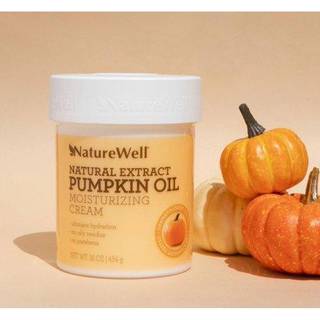 Natur godt naturlig ekstrakt græskarolie fugtighedscreme til ansigt og krop ikke fedtet ultra-hydrering ingen parabener eller farvestoffer 16 oz