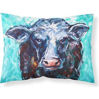 """" Caroline's Treasures Moo Cow Fabric Standard Pillowcases multicolor """"