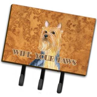 """" Caroline's Treasures LH9445TH68 Silky Terrier Tør dine poter snor eller nøgleholder stor flerfarvet """"