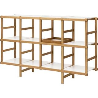 Design House Stockholm Frame hylde M 154 cm Eg/Hvid