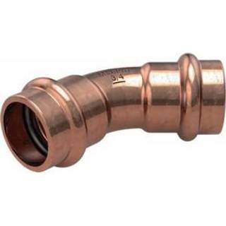 Conex B MaxiPro kobberpress bøjning 3/4''. 45gr. Muffe-muffe. Op til 48 bar driftstryk. Pose a 3 stk.