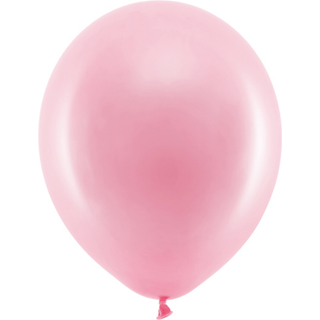 10 stk. Latexballoner lyserød 12" - Perfekt til fest med helium eller luft