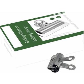 Office papirklemme Bulldog 32mm stål