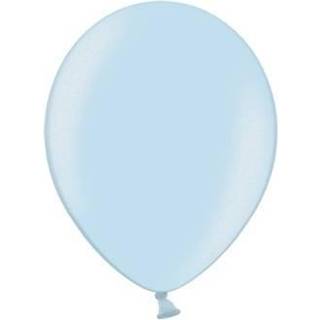 10 stk. Latexballoner lyseblå perle metallic 10" – Luksus til fest & dekoration