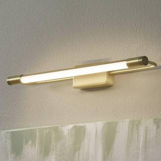 Rapallo LED-væglampe, messing, IP44, 40 cm