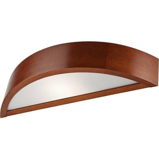 Væglampe Kerio, bredde 40,5 cm, rustik fyrretræ