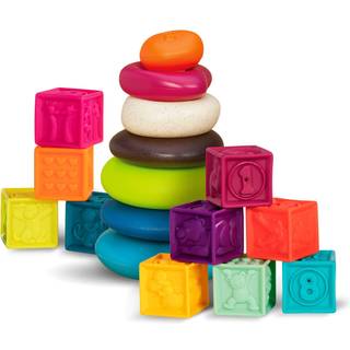 B Toys One Two Squeeze & Skipping Stones-sæt - (701971)