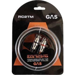 GAS RC2TM dobbeltisoleret RCA-kabel, 2 meter