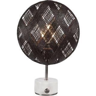 Forestier Chanpen S Diamant bordlampe sølv/sort