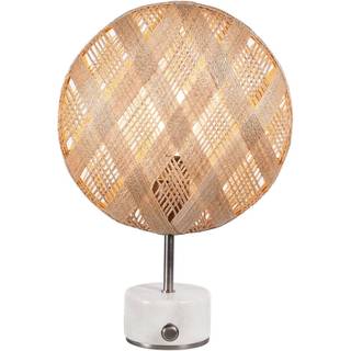 Forestier Chanpen S Diamant bordlampe sølv/natur