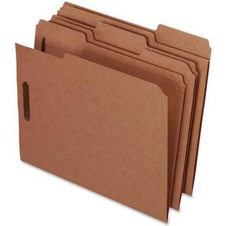 Pendaflex FK212 Kraft Fastener Mapper 2 Fastg?relseselementer 1/3 CUT TABS Letter 50/Box