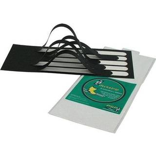 Skridsikker strimler PSP Deckstrip, 19 mm x 300 mm, sort, 10-pak