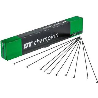 DT Swiss Champion J-Bend sort - Egerlængde 284 mm