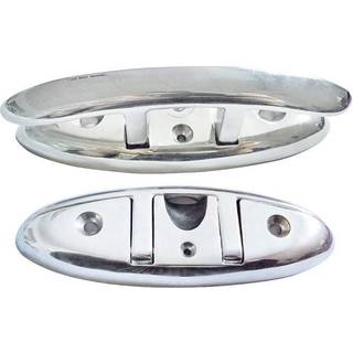 Foldbar knap / pullert til båd, rustfrit stål, 152 mm