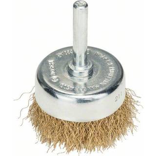 Bosch Accessories Kopstålbørste, messingbelagt 50 mm, 0,2 mm, 4500 U/ min Skaft-Ø 6 mm 2608622008 1 stk