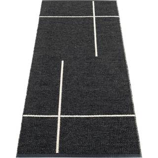 Pappelina, Fred tæppe 70x270 cm black / vanilla