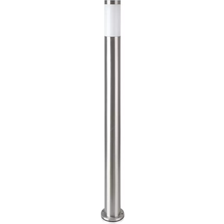 Pullertlampe E27 - rustfrit stål hus (110 cm), satin nikkel, IP44