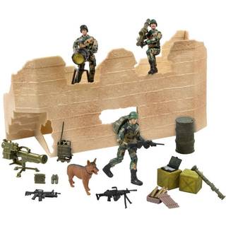 World Peacekeepers 1:18 Militær Angrebsstyrke inkl. 2 actionfigurer