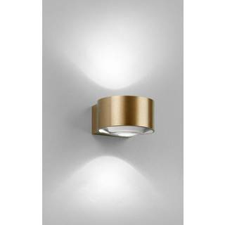 Orbit mini væglampe 2x4w led ip54 messing
