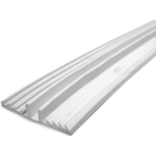 Plastmo TwinLite samleprofil 45 20mtr/rl hvid gummi