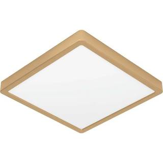 EGLO FUEVA 5 plafond 285x285 mm, 3000K, børstet messing