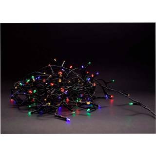 9 m. bluetooth multicolor LED julelyskæde - 120 LED, IP44 udendørs, 230V