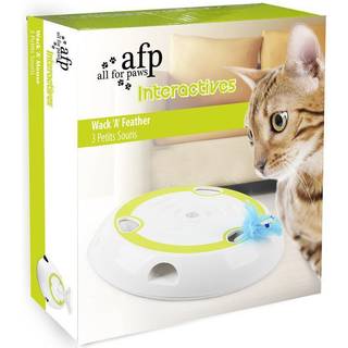 AFP All For Paws - Cat Toy Interactive Wack'A'Feather 27X27X5.5Cm - (787.7562)