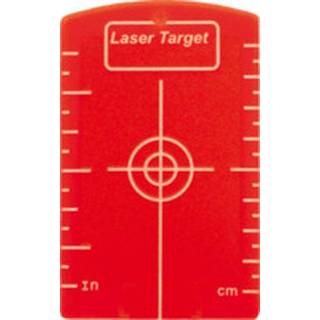 Laserliner Magnet-sigteplade rød