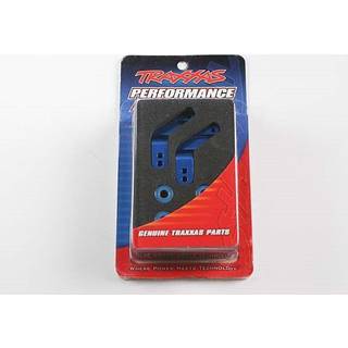 Traxxas 3652A Stub Axle Carriers Aluminium Blue (2)