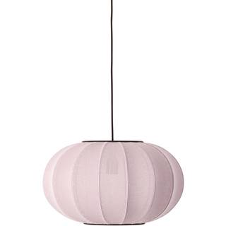 Made By Hand Knit-Wit Oval Pendel Light Pink Ø45