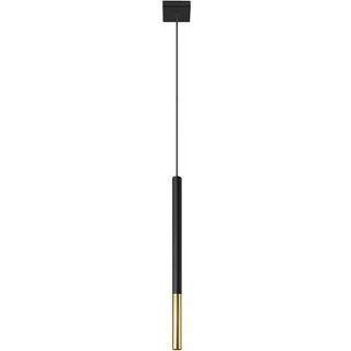 Hængende lampe MOZAICA 1 sort/guld