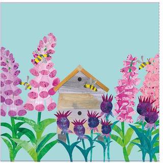 2totango Pop Up Card Garden Bees - Postkort