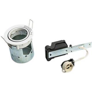 Downlight GU10 blank hvid m/kip