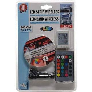 Allride LED bånd, multicolour, 12V/24V, 200cm,