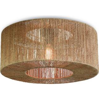 GOOD & MOJO Iguazu loftlampe cylinder natur Ø 60cm