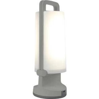 LUTEC DRAGONFLY LED bordlampe med solceller, dæmpbar, H28,1 cm, IP54, sølvgrå