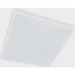 Arcchio LED-loftlampe Augustin, 40 x 40 cm, hvid, IP54