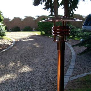 David Super-light Mike bedlampe Massivt kobber