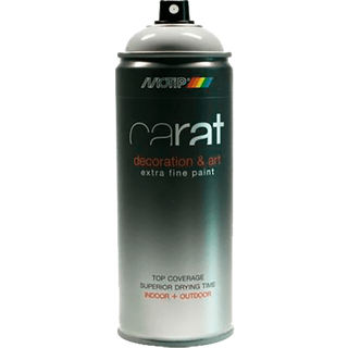 Motip Carat - Dekorations Spray i Farver-Papyrus White