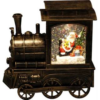 DGA Glitterlanterne Tog M/ Musik  Bronze   8x17x16,5cm - 25091007 ✓ På lager - klar til levering og afhentning