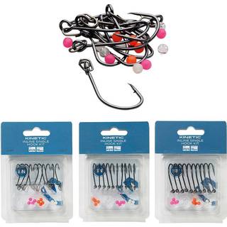 Kinetic inline single hook kit 3/0 10ps (På lager i butik)