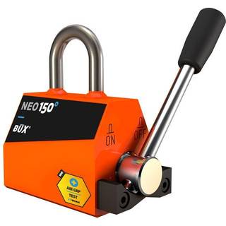 Høj Pottemagnet Alnico Ø45,0x30,0 mm med M8 gevind (240N)
