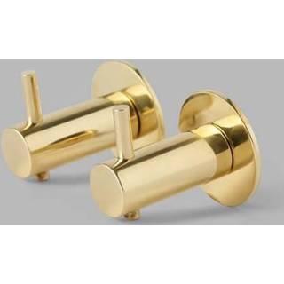 d line qtoo Holscher Håndklædekrog Ø14x36 Poleret PVD Messing