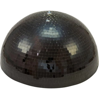 Eurolite Half Mirror Ball 50cm black motorized TILBUD NU