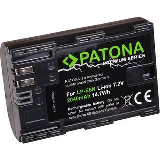 Batteri til Canon LP-E6N LPE6N XC10 EOS 90D 80D 7D 70D 6D 60D EOS R